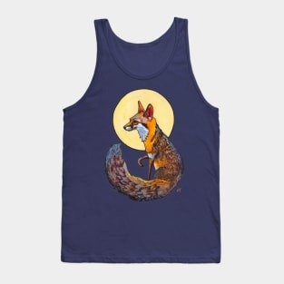 Gray fox Tank Top